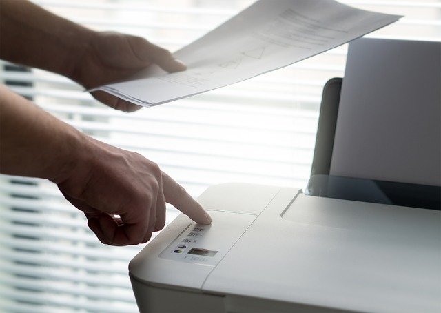 Ovládání kopírovacího stroje